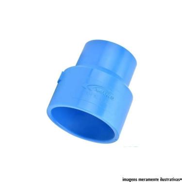 Imagem de Luva De Redução Soldavel Irrigacao Azul Manco Tamanho 100x75 Azul