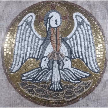Imagem de Símbolo Sacro Ii Pelicano Eucarístico - Simbolo Cristão