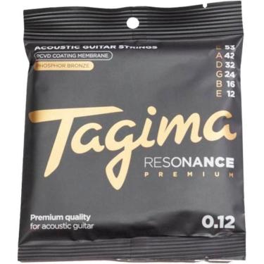 Imagem de Encordoamento Para Violão .012-.053 Resonance Premium Tagima