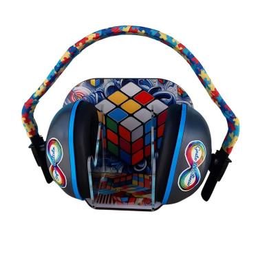 Imagem de Abafador De Ruido Infinity Para Autista 18db E Suporte Cubo