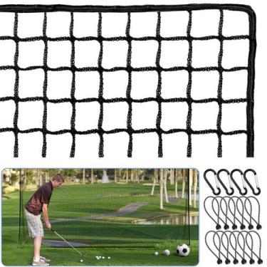 Imagem de Rede de prática de golfe Amazgolf 15x15 pés com rede de bolas