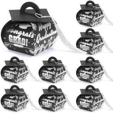 Imagem de COTOPHER 36 Caixas De Presente Para Bonés Formatura Com Borla, Centro Mesa Doces Da Turma 2025, Decoração Festa, Mini Caixa Chocolates Lembrancinhas