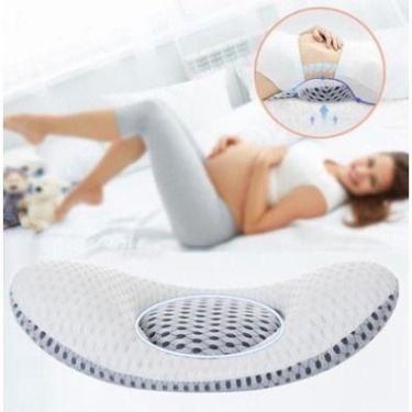 Imagem de Almofada De Apoio Para Lombar Em 3d Para Gestantes Cama - oem