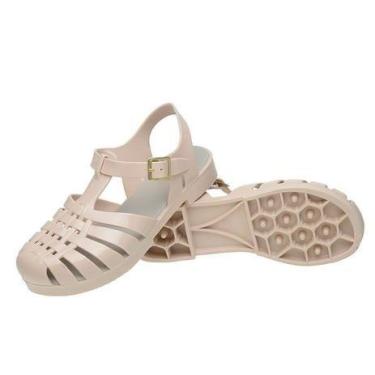 Imagem de Sandália emborrachada estilo aranha - pvc - Dona Beja, Branco, 39