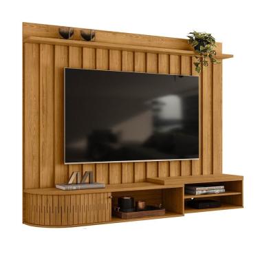 Imagem de Painel Bancada Suspensa Para Tv 60 Polegadas ímola - 7 Decor Cumaru