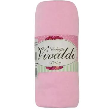 Imagem de Lençol de Cama Bebê Infantil 100% Algodão, Macio e Hipoalergênico, Vivaldi (Azul)