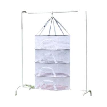 Imagem de Rede De Secagem De Alimentos Dobrável Anti-mosquito, Cesta Suspensa Pa