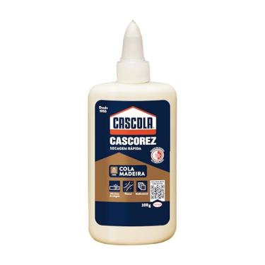 Imagem de Cascola Cascorez Cola Madeira, Cola de madeira de Alta Resistência, Cola PVA Excelente Flexibilidade, Cola Cascorez Pronto Para Uso, 1x100g