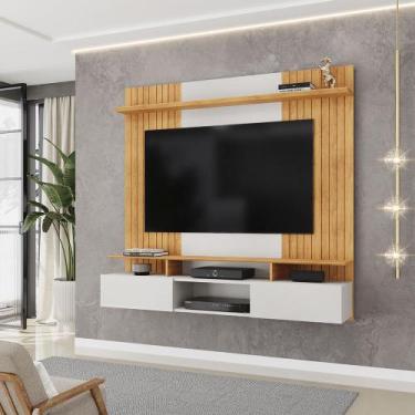 Imagem de Painel Suspenso Ripado Decorativo Vilgax TV 65" Portas Basculantes Bal