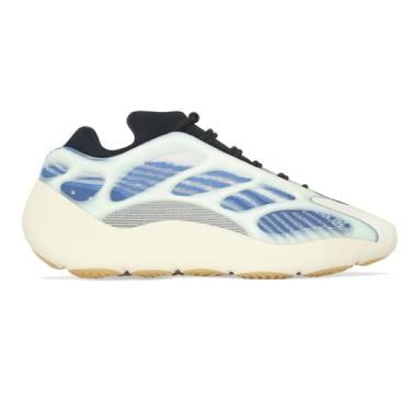 Imagem de adidas Yeezy 700 V3 Tênis masculino casual com cadarço, branco, Cianita/cianita/cianita, 41