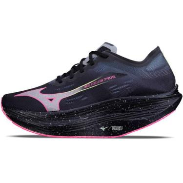 Imagem de Tênis de Corrida Mizuno Wave Rebellion Pro 2, Preto, 35
