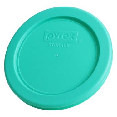 Imagem de Pyrex 7202-PC tampa de plástico verde redonda 1 xícara, Verde, 1 Cup, 1