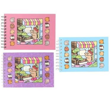 Imagem de Livrinho de Colorir Kit 3 Unidades Livro Caderno Arte Pintura Desenho 