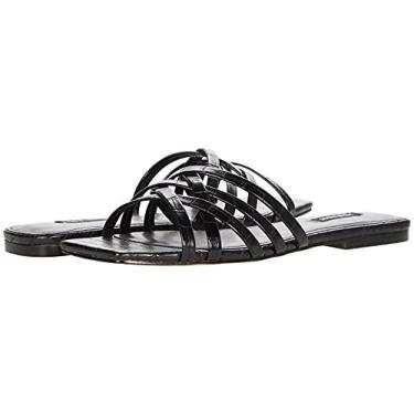 Imagem de Nine West Sandália feminina sem cadarço Halen3, Croco preto, 35