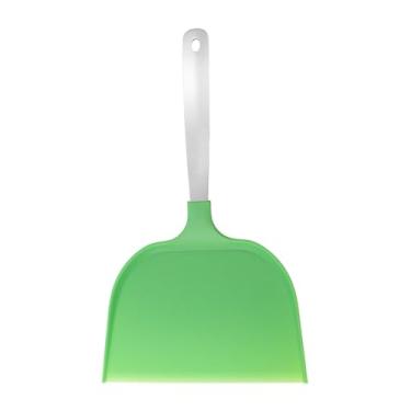 Imagem de Generic Pá de Nylon para Panquecas, Ovo Largo, Espátula para Hambúrguer, Peixe, Virador de Panquecas para Assadeira Elétrica, Cozinhar e Servir em Casa, Verde