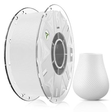 Imagem de Creality Filamento PLA, filamento de impressora 3D Hyper PLA PRO de alta velocidade 30-600 mm/s, suporte de bobina de 1 kg CFS, serve para a maioria das impressoras 3D e combo K2 Plus, branco