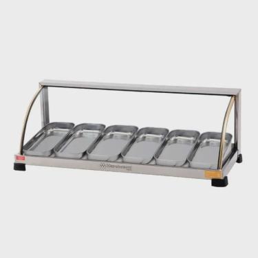 Imagem de Estufa para Salgados 6 Bandejas Linha Ouro Marchesoni