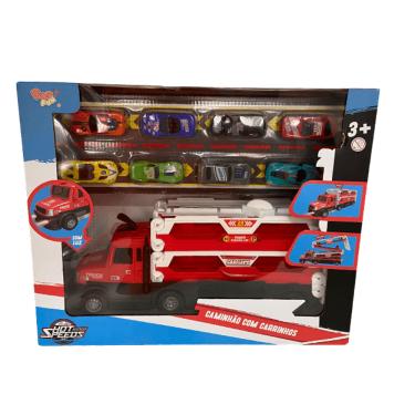 Imagem de Caminhao Cegonha com Carrinhos - Hot Speeds TERRACO