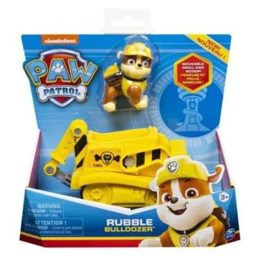 Imagem de Carrinho Boneco Rubble Bulldozer Patrulha Canina Sunny 2720