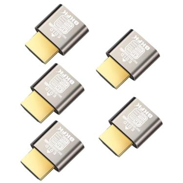 Imagem de Plugue fictício hdmi 4K - adaptador de exibição para HDMI, janela virtual Luna Display para emulador doméstico - Dummy, displayport Headless dummie dongle1080P 120Hz (NOVO-4K-HDR (padrão1920X1080@60HZ