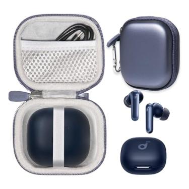 Imagem de CaseSack Capa para Soundcore P40i da Anker, fones de ouvido sem fio com cancelamento de ruído (azul)