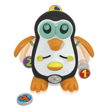 Imagem de Pinguim Didático Educativo, Brinquedo Interativo com Sons e Movimento, 6 Meses a 4 Anos, Multicor