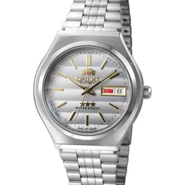 Imagem de Relógio Orient Prata Masculino automatico 469WB7AF B1SX