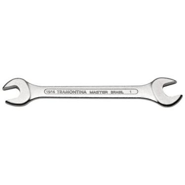 Imagem de Chave Fixa 15/16x1" Tramontina com Corpo em Aço Especial Cromado