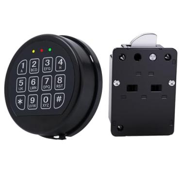 Imagem de Substituição de trava segura para armas com teclado eletrônico de segurança para porta de cofres fortes e seguras para armas