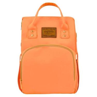 Imagem de Mochila Maternidade Griff Baby Essence Laranja