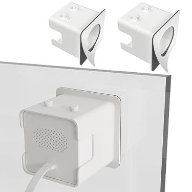 Imagem de Teccle Pacote Com 2 Suportes De Janela Para Câmera Segurança Wyze Cam Og, Segure E Posicione Duas Câmeras Em Um Único Suporte, Visualize Ambas Ambientes Internos Externos Ao Mesmo Tempo