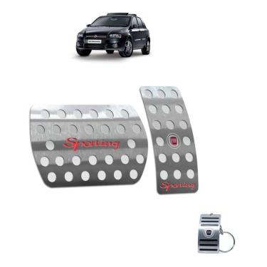 Imagem de Pedaleira Fiat Stilo Sporting 2007 A 2011 Automático Prata