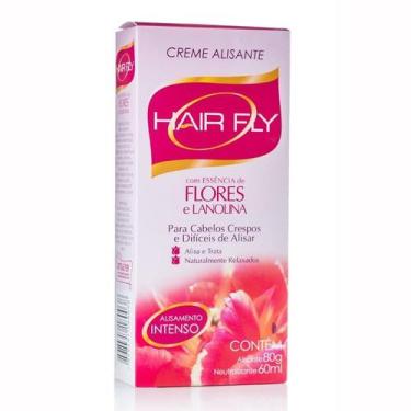 Imagem de Creme Alisante Hair Fly Essência de Flores 80g Alisamento Intenso