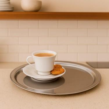 Imagem de Bandeja Inox Servir 35cm Ravinox