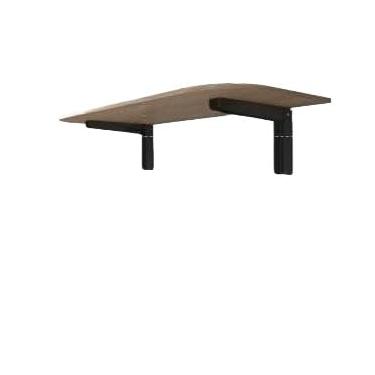 Imagem de Mesa De Parede Branca Dobrável P/Cozinha 90x40cm(MEL)