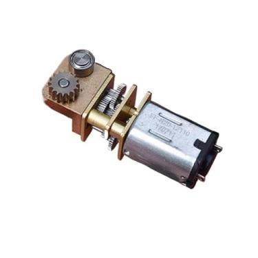 Imagem de Acessórios DIY N20 Gear Electronic Starter Impressão 3D Pinter Pen Redução Eletrônica Turbo Worm Caixa de Engrenagens Full Metal Ângulo Reto DC 3V 3.7V 5V Motor Especial Velocidade Lenta