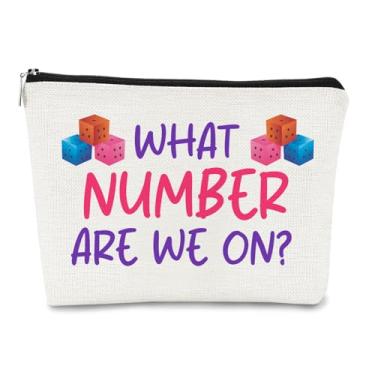 Imagem de JEFBFBWE Bunch Slot Machine Bolsa de Maquiagem Casino Cosméticos Bolsa Cosmética Bolsa de Viagem Higiene Pessoal Slot Gambling Presente da Sorte para Casino Amantes Mulheres Aniversário Festa Tema