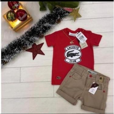 Imagem de Bermuda Algodão e Jeans Bege - Maçã Verde kids