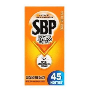 Imagem de Repelente Elétrico Líquido Sbp Caixa 35ml Cada Refil