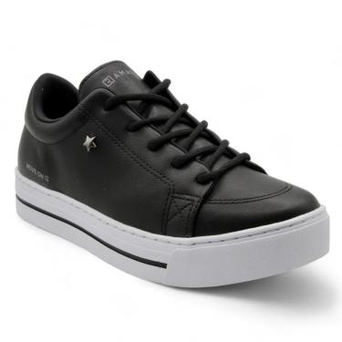 Imagem de Tênis Casual Fem Ramarim Flatform Preto 24-93205