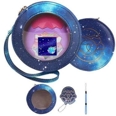 Imagem de YouKnow Travel Case for Tamagotchi Paradise Electronic Virtual Pet Game Machine with Detachable Wrist Strap (Only Case) (Star Blue)