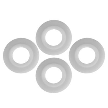 Imagem de Ioensy 4 Peças de Anel de Vedação de Válvula de Descarga de Vaso Sanitário, Arruela de Silicone à Prova de Vazamento para C7715-6