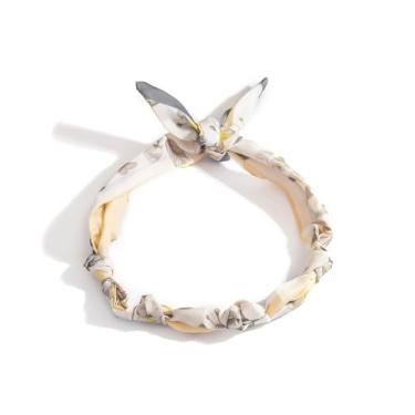 Imagem de Colar cachecol com pingente bandana colar leopardo azul rosa declaração delicada joia simples acessórios para presente vestidos, Large, Sem Pedra Preciosa