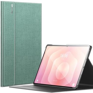 Imagem de INFILAND Capa para Galaxy Tab S11 Ultra 2025 14,6 polegadas, suporte multi-ângulo compatível com Samsung Tab S11 Ultra 5G SM-X936B/SM-X930 [despertar/hibernar automaticamente] (verde menta)