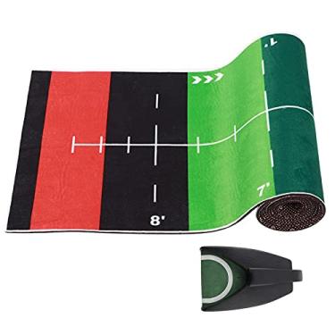 Imagem de Acouto Tapete de Prática Indoor Putting Trainer Bater Swing Tapete de Prática Equipamentos de Treinamento Esportivo de Bater Esportes e Ao Ar livre/Esportes//Equipamento de Treinamento/Batida