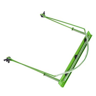 Imagem de RiToEasysports Suporte de Gaita ClampHolder, Ajustável, Verde, Jogo Confortável, Adequado para a Maioria Dos Tocadores de Gaita, Ferro Plástico