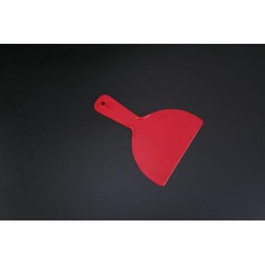 Imagem de Pacote com 2 facas de plástico flexíveis – Ferramentas de raspador de tinta e respingos