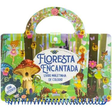 Imagem de Livro - Livro Maletinha de Colorir: Floresta Encantada