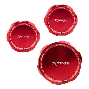 Imagem de Kit 3 Tampas Reservatorios Fluido Freio Cb1000r Cb1000 R - Stark Race,