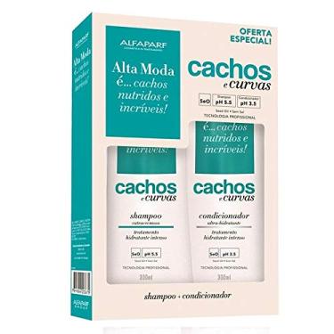Imagem de Kit Shampoo + Condicionador Alfaparf Altamoda Cachos E Curvas 300ml